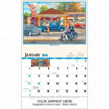 Custom printable folding desk pad calendar printing